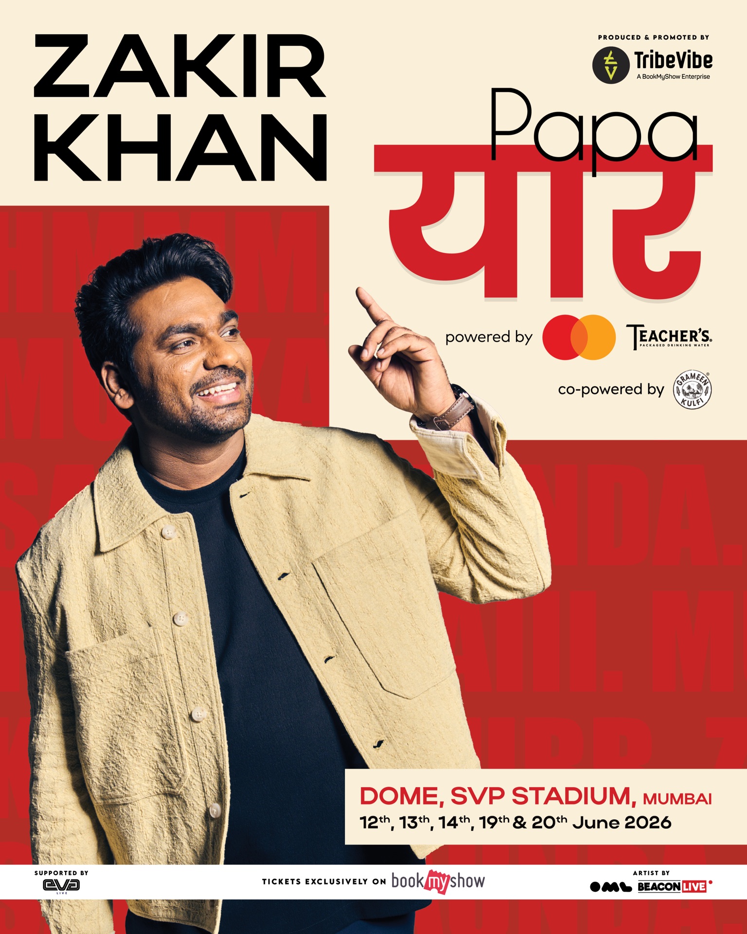 Zakir Khan Mumbai
